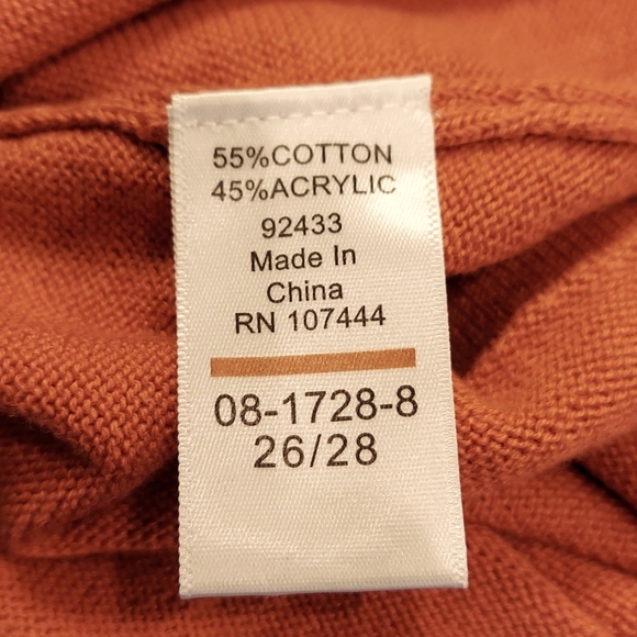 Jessica London's Rust Cowl Neck Tunic - Picture 6 of 6